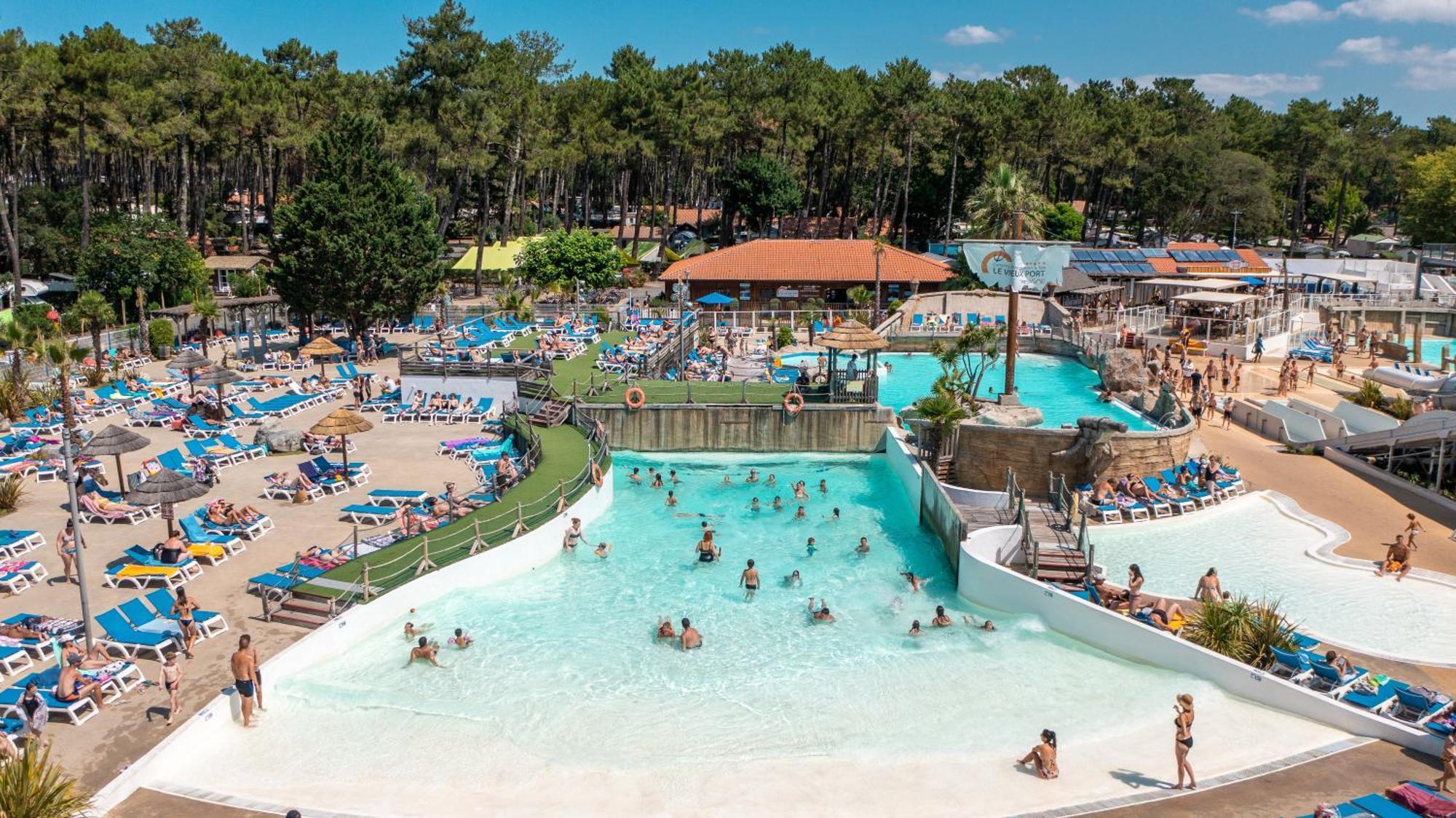 Village Le Vieux Port***** Campingplatz Messanges (Landes)