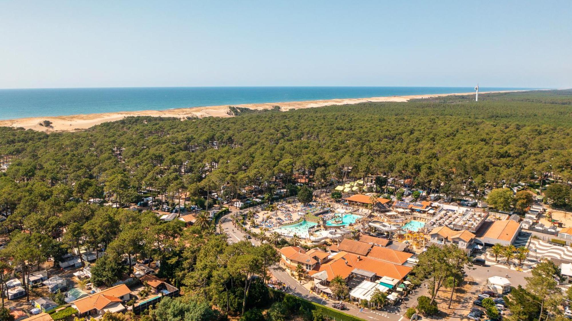 Village Le Vieux Port***** Campingplatz Messanges (Landes)